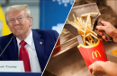 Trump: 'I’m gonna do everything' as he works behind a McDonald's counter this weekend